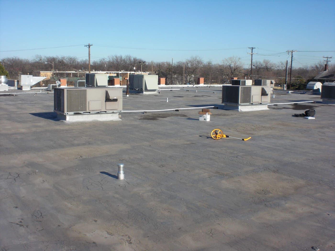 Hail Puncture & Impact Roof Repair / Houston, TX Commercial Roofing