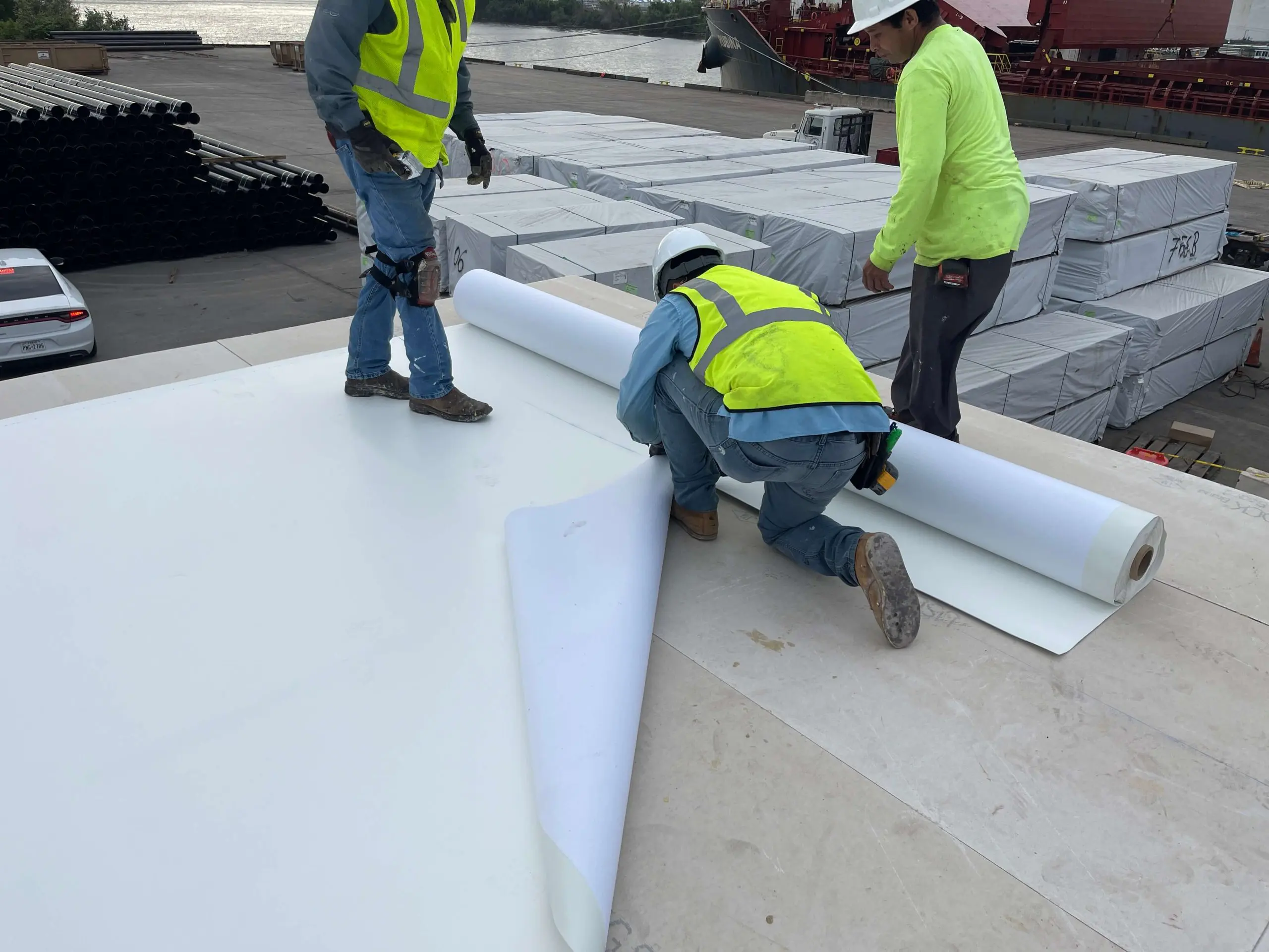 60-Mil TPO Roofing Systems for Houston Commercial Buildings