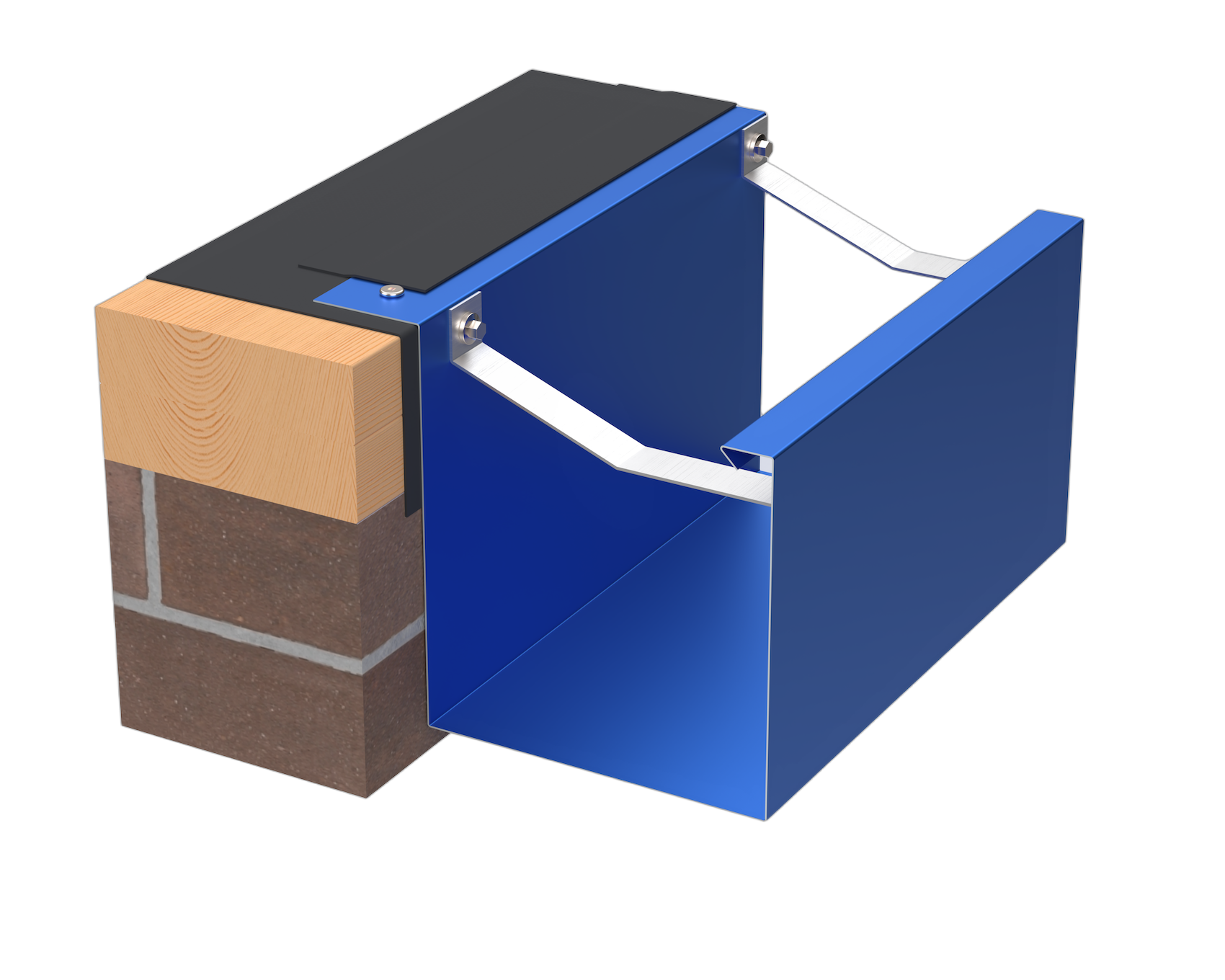Edge Metal Coping Gutters in Houston, TX