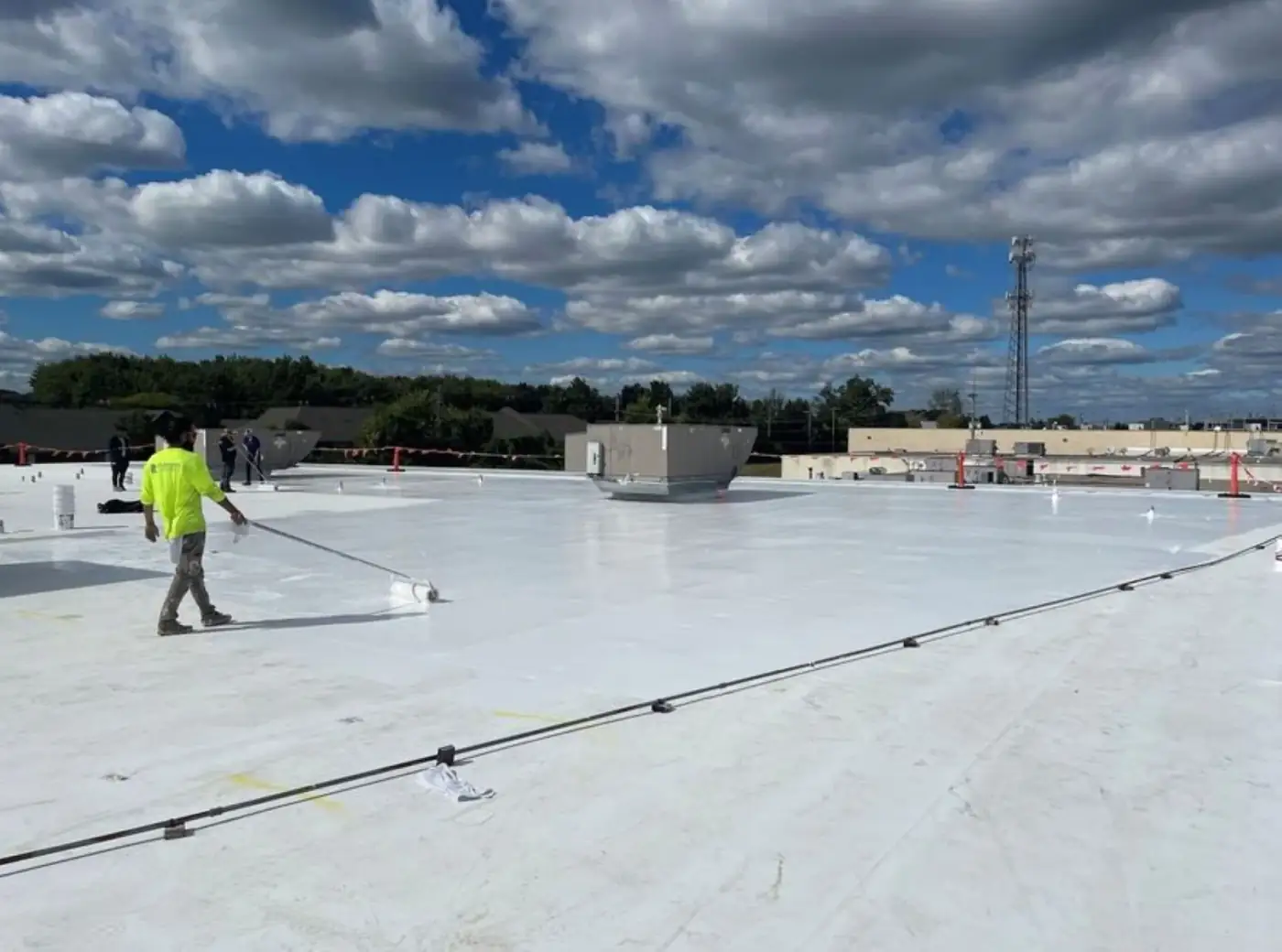 Energy Efficient Cool Roof Installation in Houston, TX